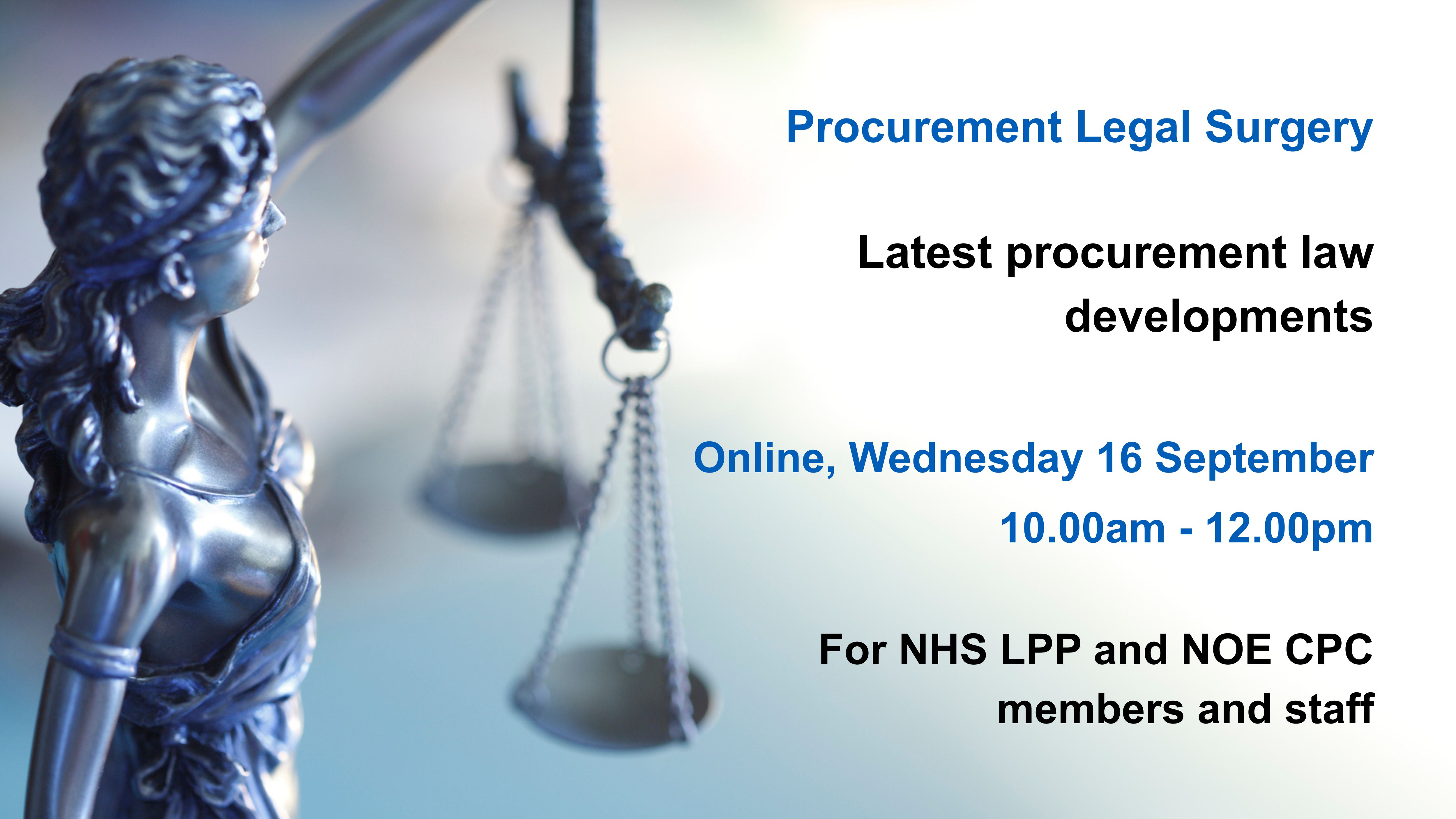 Procurement Legal Surgeries